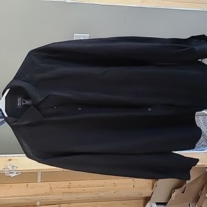 MENS DRESS SHIRT Black Size XL